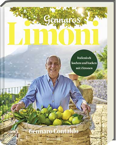 Cover vom "Gennaros Limoni" Kochbuch von Gennaro Contaldo